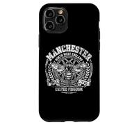 Carcasa para iPhone 11 Pro Estampado Blanco Envejecido con Abejas de Manchester, Inglaterra, Reino Unido, Desde el 79 d.C.