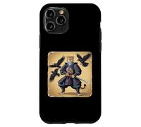 Carcasa para iPhone 11 Pro Estampado de Guepardo con Cara de Guepardo, Guepardo samurái japonés