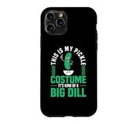 Carcasa para iPhone 11 Pro Este es mi Disfraz de pepinillo Disfraz de eneldo de Comida de Halloween