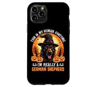 Carcasa para iPhone 11 Pro Este es mi Disfraz Humano, Soy Realmente un Pastor alemán