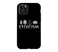 Carcasa para iPhone 11 Pro Estoicismo Símbolos Sabiduría Templanza Justicia Coraje Estoico