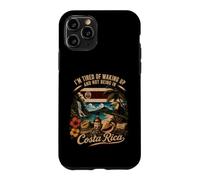 Carcasa para iPhone 11 Pro Estoy Cansado de Despertar y no Estar en Costa Rica Travel