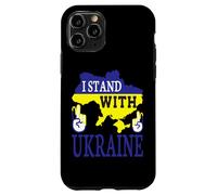 Carcasa para iPhone 11 Pro Estoy con Ucrania - Love Stop War - Ucrania Mapa