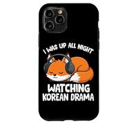 Carcasa para iPhone 11 Pro Estuve Despierto Toda la Noche Viendo Drama Coreano Divertido Amante del K-Drama