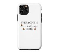 Carcasa para iPhone 11 Pro Everyone is Welcome Here Pride Sign Lesbian Butterfly Pride