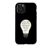 Carcasa para iPhone 11 Pro Everything Done in The Dark Luke 8 17 Diseño Inspirador