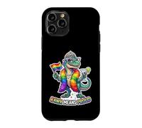 Carcasa para iPhone 11 Pro Fabuloso Rainbow Pride-o-Saurus Rex
