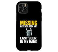Carcasa para iPhone 11 Pro Faltaba Have You Seen Me, un mecánico de Coches con Enchufe de 10 mm