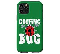 Carcasa para iPhone 11 Pro Family Golf Tour Golfing Bug Cita Divertida Ladybug Golfer