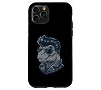 Carcasa para iPhone 11 Pro Fantásticos Tonos de Estilo Rock Roll Retro Tipo Dinosaurio T-Rex