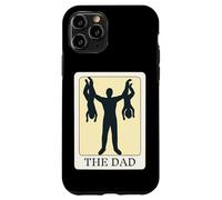 Carcasa para iPhone 11 Pro Fathers Day Tarot Card The Dad Funny Father of Two