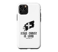 Carcasa para iPhone 11 Pro Fe Cristiana Jesús es el Señor Iglesia Clases de Biblia