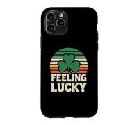 Carcasa para iPhone 11 Pro Feeling Lucky Retro Casino Humor St Patricks Day Vibes