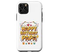Carcasa para iPhone 11 Pro Feliz cumpleaños a papá para Todos los Miembros de la Familia