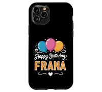 Carcasa para iPhone 11 Pro Feliz cumpleaños Frana