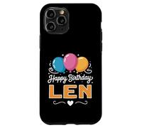Carcasa para iPhone 11 Pro Feliz cumpleaños len