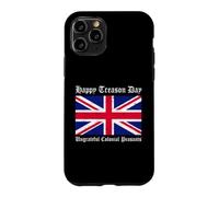 Carcasa para iPhone 11 Pro Feliz día de traición Campesinos coloniales ingratos, 4 de Julio
