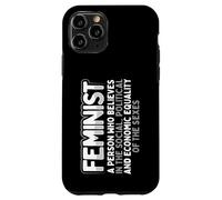 Carcasa para iPhone 11 Pro Feminista Social Política Igualdad Económica Sexos Feminismo