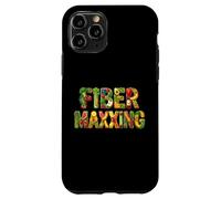 Carcasa para iPhone 11 Pro Fiber Maxxing Healthy Food Fruit Veggie Funny Fiber Maxxing