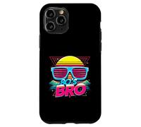 Carcasa para iPhone 11 Pro Fiesta de Disfraces de This Is My 80s Bro, The Sun, con Gafas de Sol