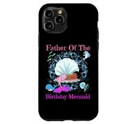 Carcasa para iPhone 11 Pro Fiesta de Sirenas de Padre de cumpleaños para papá Negro