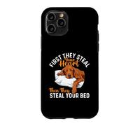 Carcasa para iPhone 11 Pro First They Steal Your Heart - Setter irlandés Red Setter Dad