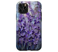 Carcasa para iPhone 11 Pro Flor Silvestre Lavanda púrpura Floral