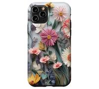 Carcasa para iPhone 11 Pro Floral Flower Pattern Botanical Nature Garden Bloom Cute