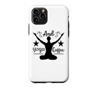 Carcasa para iPhone 11 Pro Flujo de Amanecer Sereno y Vibraciones de café de Yoga