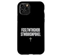 Carcasa para iPhone 11 Pro For God So Loved The World FGSLTWTHGOB Faith Christian