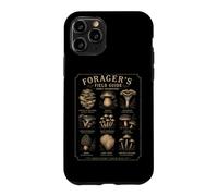 Carcasa para iPhone 11 Pro Forager's Field Guide Setas comestibles Vintage Botanical