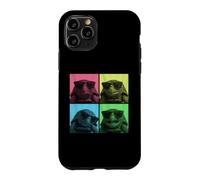 Carcasa para iPhone 11 Pro Fotomatón Eastern Box Turtle Pop Art Divertido para Amantes de Las Tortugas