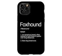 Carcasa para iPhone 11 Pro Foxhound Raza de Perro Desfeminación Fox Hound Dogs