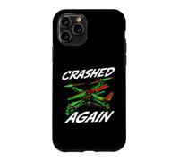 Carcasa para iPhone 11 Pro FPV Drone Pilot Quadcopter Crashed Again