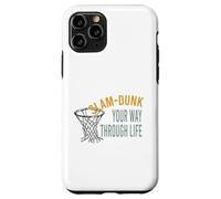 Carcasa para iPhone 11 Pro Frase de Baloncesto para fanático del Baloncesto