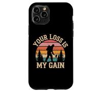Carcasa para iPhone 11 Pro Frase Detector de Metales Your Loss Is My Gain