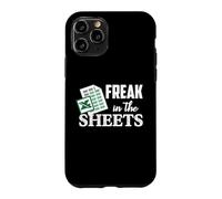 Carcasa para iPhone 11 Pro Freak In The Excel Sheets Hoja de cálculo Contable Divertida