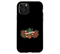 Carcasa para iPhone 11 Pro Free Hugs Cactus Funny Old School Traditional Tattoo Style