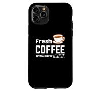 Carcasa para iPhone 11 Pro Fresh Coffee Special Brew Baristas Funny Coffee Lover