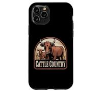 Carcasa para iPhone 11 Pro Fresh Farm Milk Dairy Cow Calf Animal Cattle Farmer