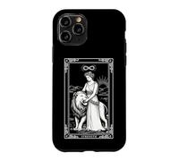 Carcasa para iPhone 11 Pro Fuerza Mayor Arcanos Tarot Cartas Leo Zodiaco Oculto Astrología