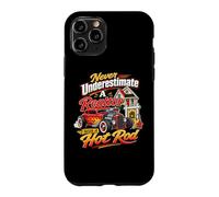 Carcasa para iPhone 11 Pro Funny Agente inmobiliario de Bienes raíces Hot Rod Agente inmobiliario