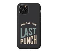 Carcasa para iPhone 11 Pro Funny Boxing MMA Lanza el último Golpe