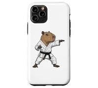 Carcasa para iPhone 11 Pro Funny Capybara Doing Karate Samurai Ninja Capybara