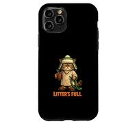 Carcasa para iPhone 11 Pro Funny Cat Litter's Full House Pet Lover Humor Lindo