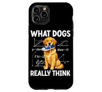 Carcasa para iPhone 11 Pro Funny Dog What Dogs Really Think Masticar Zapato Humor