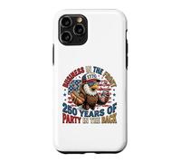 Carcasa para iPhone 11 Pro Funny Eagle Mullet 4 de Julio Hotdog y Cerveza