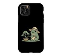 Carcasa para iPhone 11 Pro Funny Frog Bonsai Gardening Japanese Style Plant Lover