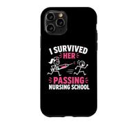 Carcasa para iPhone 11 Pro Funny I Survived Her Passing Nursing School