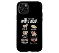 Carcasa para iPhone 11 Pro Funny Math Infinite Energy Cat E Ingeniería Mecánica